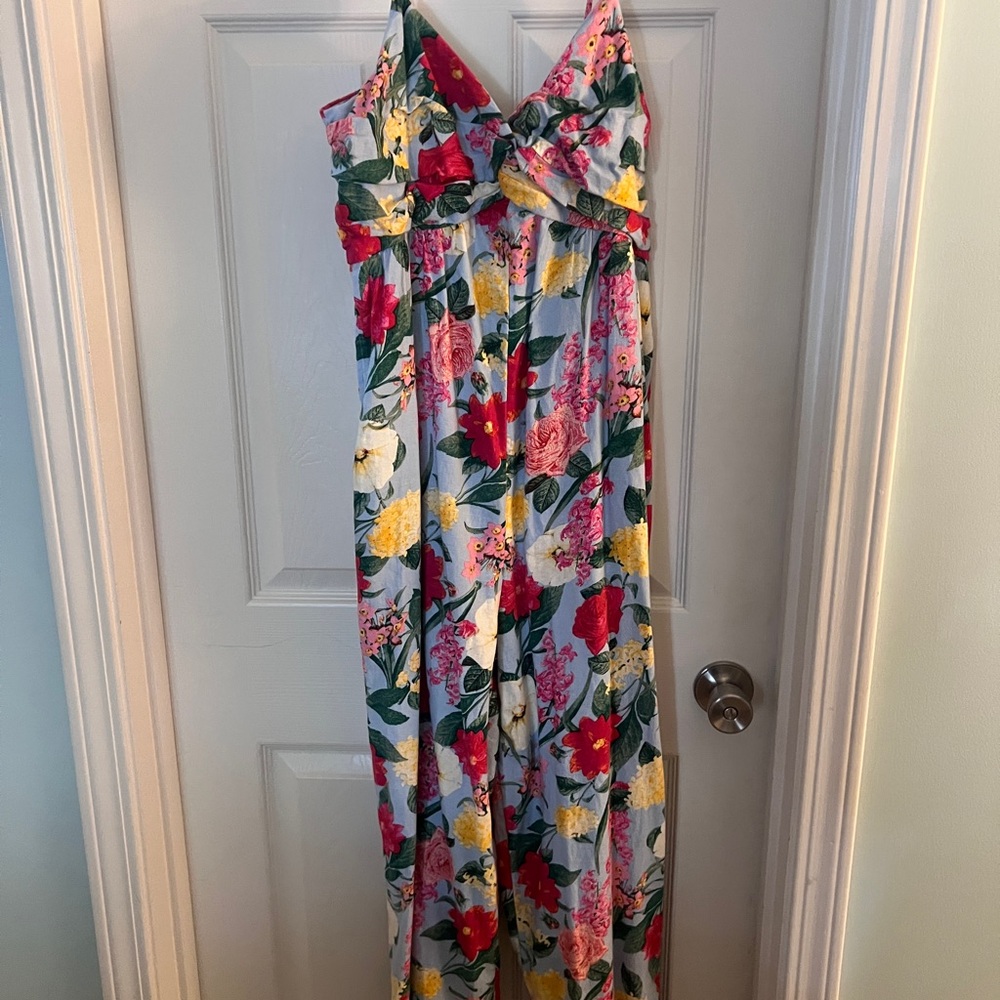 Old Navy Floral Smocked Dress